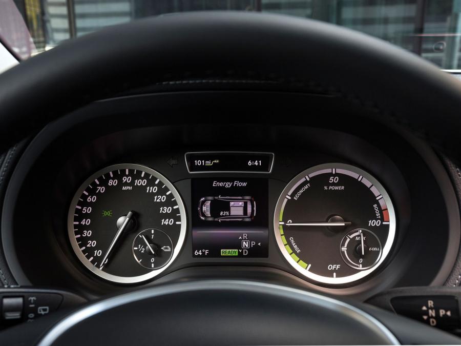  Mercedes-Benz B-Class Electric Drive 2014 года  (US) (фото 41 из 59)